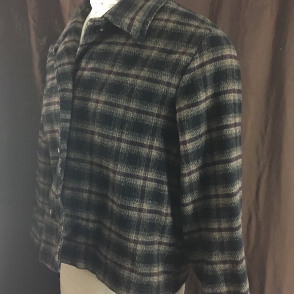 Tartan wool blazer - Picture 2 of 5